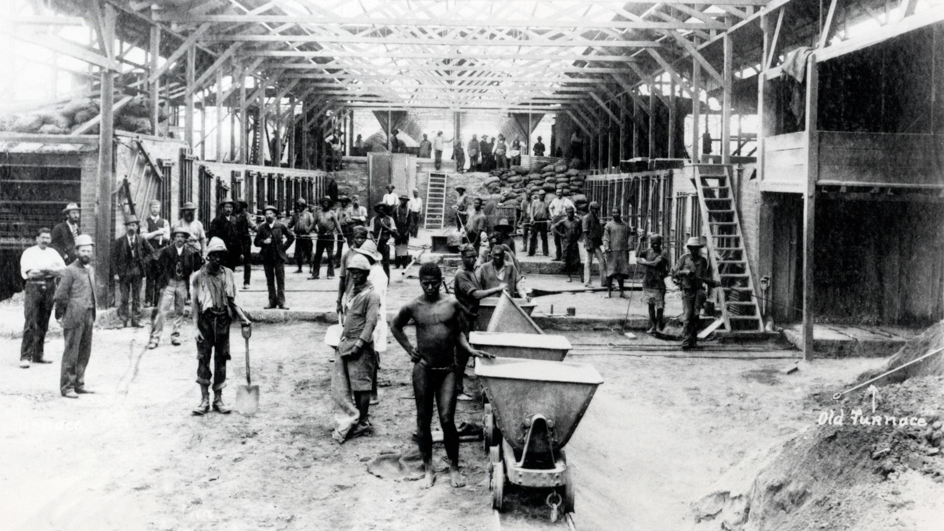 <p>Gold discoveries on the Witwatersrand result in a frenzied rush of prospectors, followed across the decades by industrial mining that turns traditional communities into pools of semi-rooted migrant labour.</p>